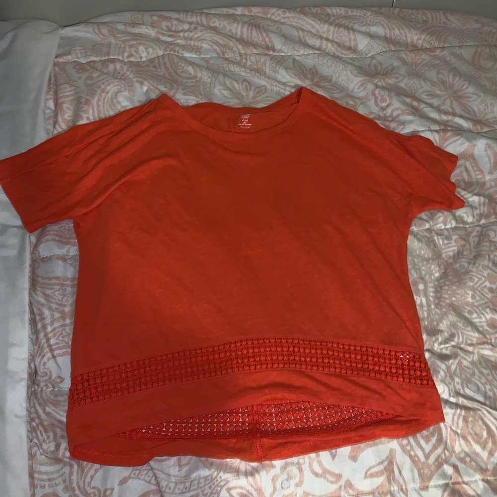 Orange old navy top